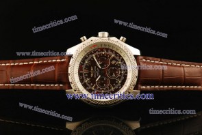 Breitling BRL380 Bentley Motors Brown Dial Steel Watch 