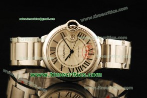 Cartier CBB031 Ballon Bleu Large Steel Watch 