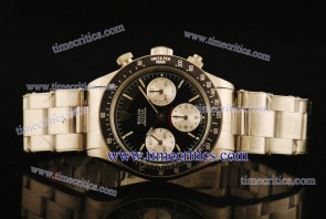 Rolex TriROL906 Daytona Black Dial Steel Watch