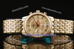 Omega TriOGA429 De Ville Prestige Steel Silver Watch