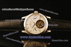 Jaeger-LeCoultre TriJL054 Duometre White Dial Steel Watch