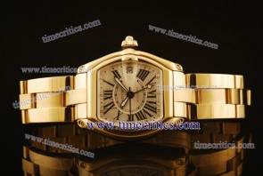 Cartier TriCAR212 Roadster Yellow Gold Watch