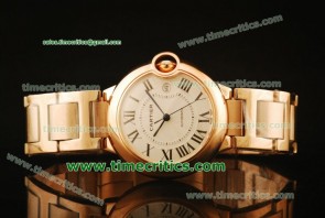 Cartier CBB020 Ballon Bleu Large Rose Gold Watch 