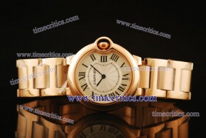 Cartier TriCBB067 Ballon Bleu Medium Rose Gold Watch 