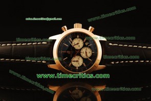 Breitling BrlTSO025 Transocean Chrono Leather Gold Watch