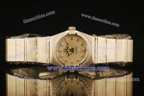 Omega TriOGA203 Constellation Ladies 28mm Steel Diamond Silver Watch