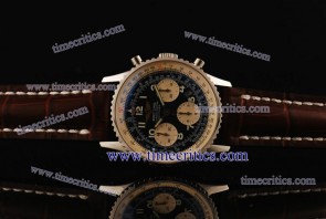 Breitling TriBrl199 Navitimer 01 Black Dial Steel Watch