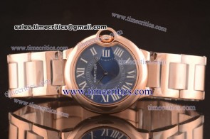 Cartier TriCBB069 Ballon Bleu Medium Rose Gold Watch 