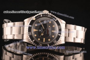 Rolex TriROL1196 Submariner Black Dial Steel Watch