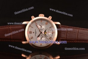 Vacheron Constantin TriVC057 Malte Complication White Dial Rose Gold Watch