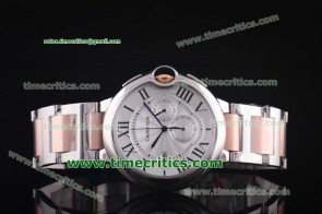 Cartier CBB008 Ballon Bleu Chronograph Steel Rose Gold Watch 