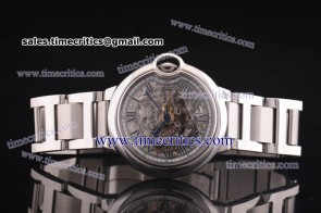 Cartier TriCBB054 Ballon Bleu Skeleton Steel Watch 