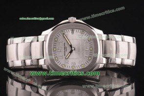 Patek Philippe TriPP012 Aquanaut Silver Dial Steel Watch