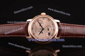 Audemars Piguet TriAP222 Jules Audemars Champagne Dial Rose Gold Watch