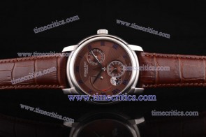 Audemars Piguet TriAP225 Jules Audemars Brown Dial Steel Watch