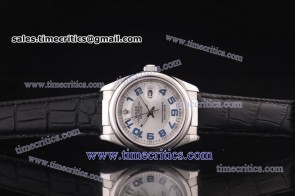 Rolex TriROL183 Datejust Silver Dial Steel Watch