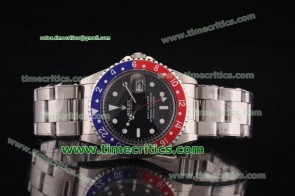 Rolex TriROL1030 GMT-Master Vintage 40 MM Black Dial Steel Watch