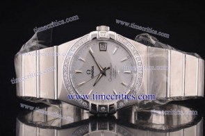 Omega TriOGA497 Constellation Steel Silver Watch
