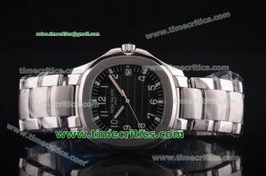 Patek Philippe TriPP014 Aquanaut Black Dial Steel Watch