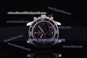 Breitling BrlSPO013 Superocean 44 7750 Coating Black Steel Watch
