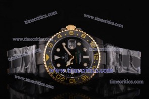 Rolex Pro-Hunter TriROL1436 GMT-Master Black Dial PVD Watch