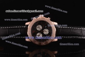 Breitling TriBRL421 Colt Chronograph II Black Dial Rose Gold Watch