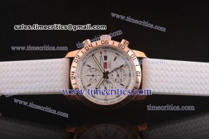 Chopard Trichp2012 36 Mille Miglia GMT Chrono For 2012 White Rose Gold Watch