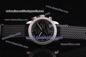 Chopard Trichp2012 32012  Mille Miglia GMT Chrono For 2012 Black Steel Diamond Watch