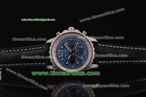 Breitling TriBrlc089 Chronospace Blue Dial Steel Watch