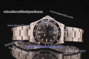 Rolex TriROL1198 Submariner Black Dial Steel Watch