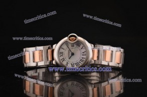 Cartier TriCBB101 Ballon Bleu Small Steel Rose Gold Watch 