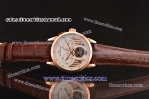 Jaeger-LeCoultre TriJL069 Grande Complication White Dial Rose Gold Watch