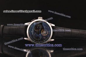Jaeger-LeCoultre TriJL072 Grande Complication Black Dial Steel Watch