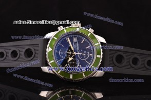 Breitling BrlSPO047 Superocean Black Dial Steel Watch