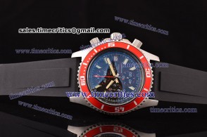 Breitling BrlSPO050 Superocean Orange Bezel Steel Watch