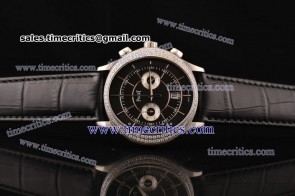 Piaget TriPIA063 Black Tie Black Dial Steel Watch
