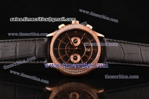 Piaget TriPIA064 Black Tie Black Dial Rose Gold Watch