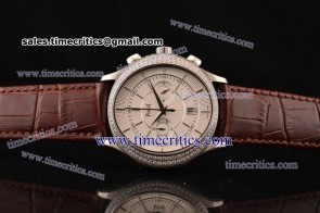 Piaget TriPIA065 Black Tie White Dial Steel Watch