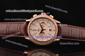 Piaget TriPIA066 Black Tie White Dial Rose Gold Watch