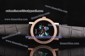 Piaget TriPIA079 Altiplano Black Dial Rose Gold Watch