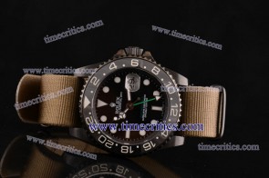 Rolex Pro-Hunter TriROL1437 Sea-Dweller Brown Dial PVD Watch