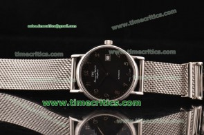 IWC TriIWCP2163 Portofino Black Dial Steel Watch