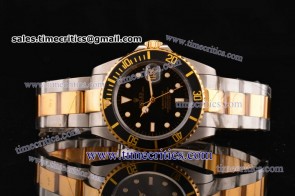 Rolex TriROL1171 Submariner Black Dial Two Tone Watch