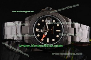 Rolex Pro-Hunter TriROL1438 Explorer II Black Dial PVD Watch