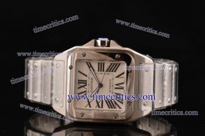 Cartier TriCAR387 Santos 100 Large Steel Watch