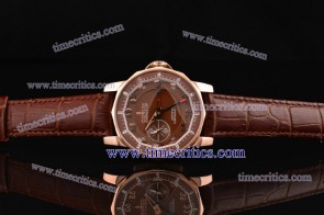 Corum TriCOR072 Admiral's Cup Seafender Brown Dial Rose Gold Watch