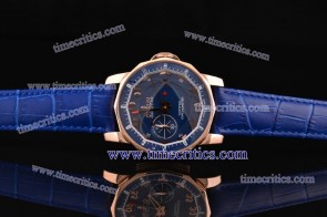Corum TriCOR074 Admiral's Cup Seafender Blue Dial Rose Gold Watch