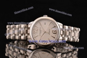 Vacheron Constantin TriVC143 Patrimony White Dial Steel Watch