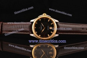 Vacheron Constantin TriVC146 Patrimony Black Dial Steel Watch