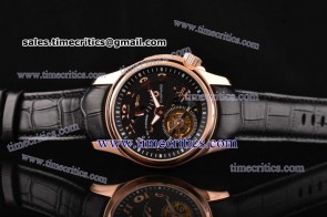 Chopard TriCHD88006 L.U.C. Tourbillon Tech Black Dial Rose Gold Watch